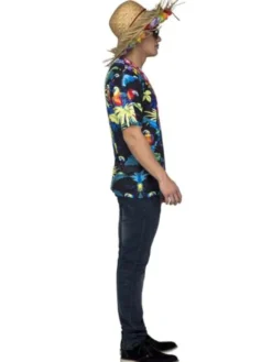Hawaiian Fotorealistisk T-Shirt (Small)