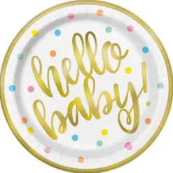 Hello Baby Papptallrikar