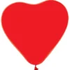 Hjärtformade Ballonger Röda