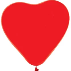 Hjärtformade Ballonger Röda