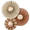 Hängande Dekorationer Solfjäder Baby Girl 3-pack