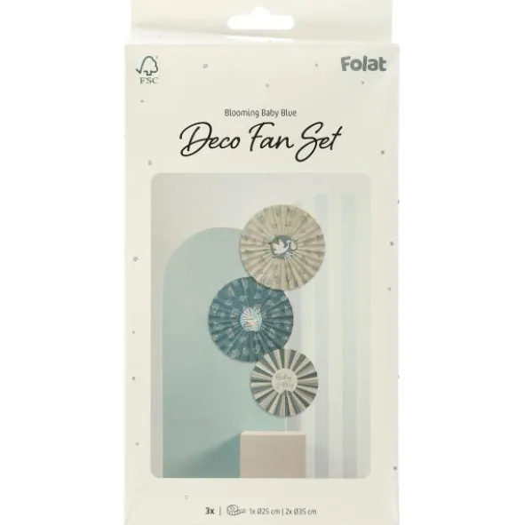 Hängande Dekorationer Solfjäder Baby Boy 3-pack