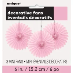 Hängande Dekorationsrosetter Ljusrosa