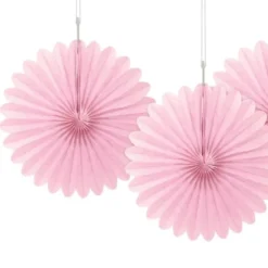 Hängande Dekorationsrosetter Ljusrosa