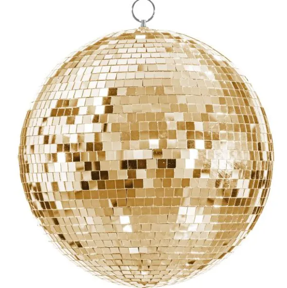 Hängande Discokula Champagneguld 30 cm