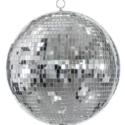 Hängande Discokula Silver 40 cm
