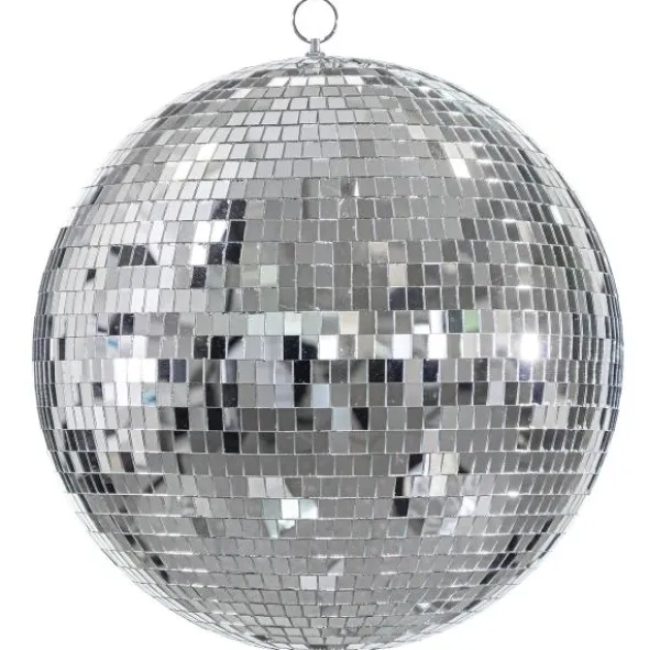 Hängande Discokula Silver 40 cm