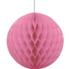 Hängande Honeycomb Boll Rosa
