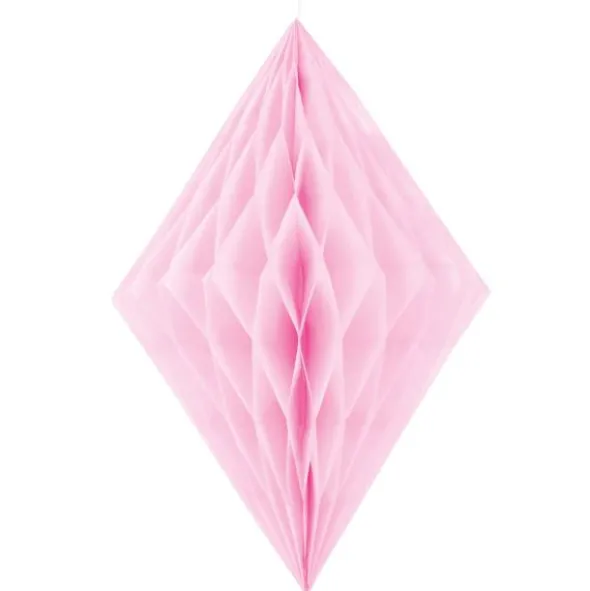 Hängande Honeycomb Diamant Rosa