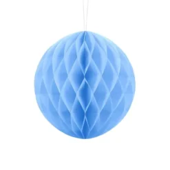 Hängande Honeycomb Ljusblå 20 cm