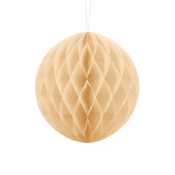 Hängande Honeycomb Ljus Kräm 20 cm