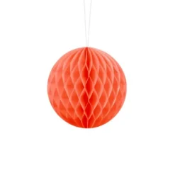 Hängande Honeycomb Orange 10 cm