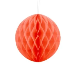 Hängande Honeycomb Orange 20 cm
