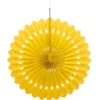 Hängande Honeycomb Solfjäder Gul