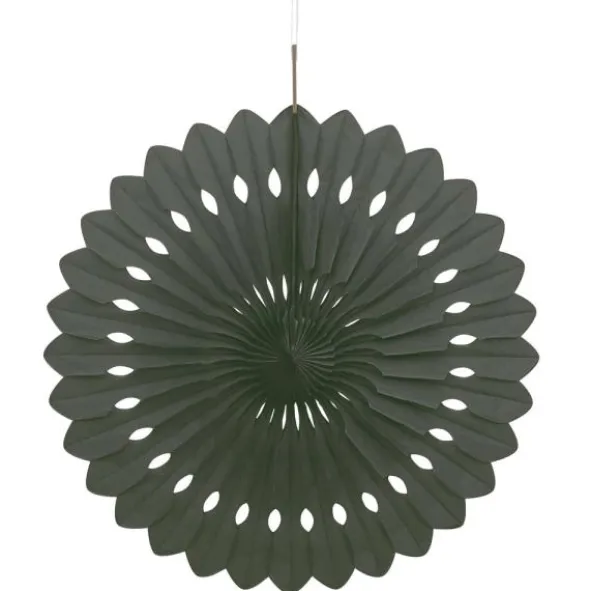 Hängande Honeycomb Solfjäder Svart