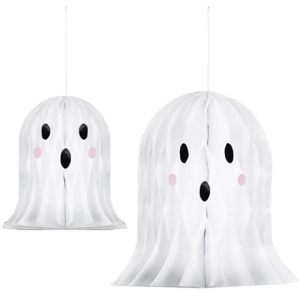 Hängande Honeycomb Spöke 2-pack