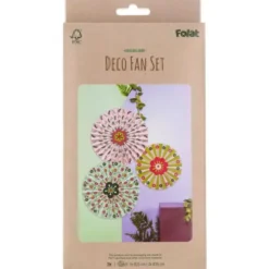 Hängande Pappersdekorationer Blommor 3-pack