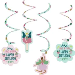 Hängande Swirls Fabulous Fairy 6-pack