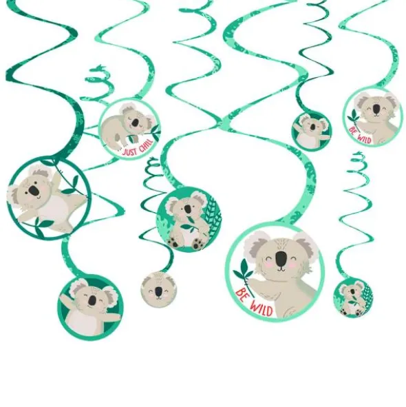 Hängande Swirls Koala Kalas