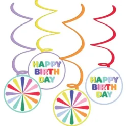 Hängande Swirls Stripetastic 6-pack