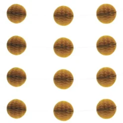 Honeycomb Girlang Guld