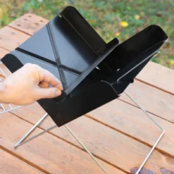Hopfällbar Mini Kolgrill