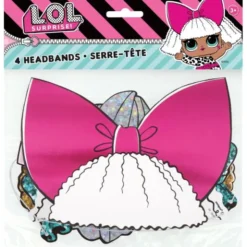 Hårdiadem LOL Surprise 4-Pack