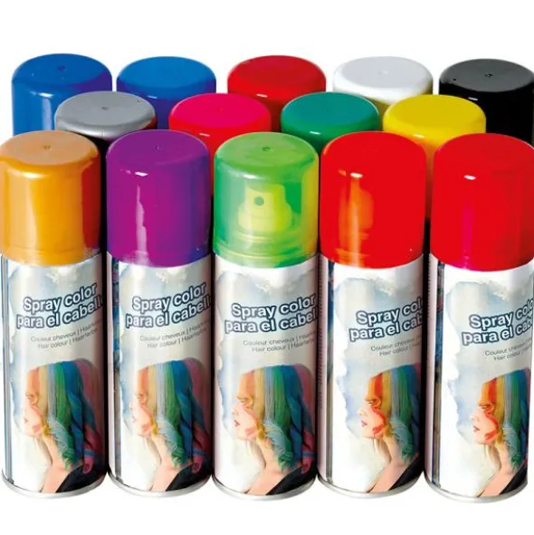 Hårfärg Gul Spray (Gul)