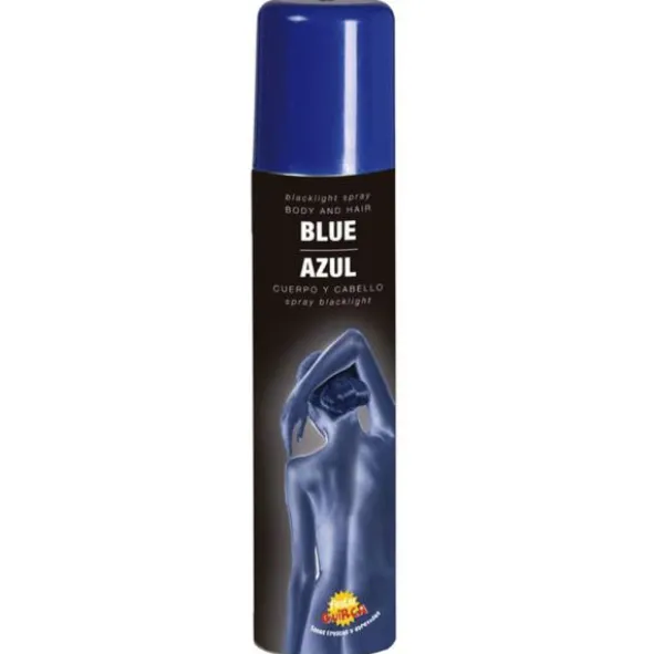 Hår- och Kroppsfärg Glitter Spray Blå