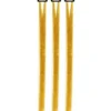 Hårslingor Glitter Guld (3-pack/50 cm)