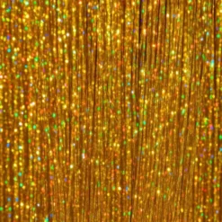 Hårslingor Glitter Guld (3-pack/50 cm)