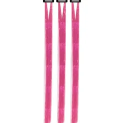 Hårslingor Glitter Rosa (3-pack/͏50 cm)