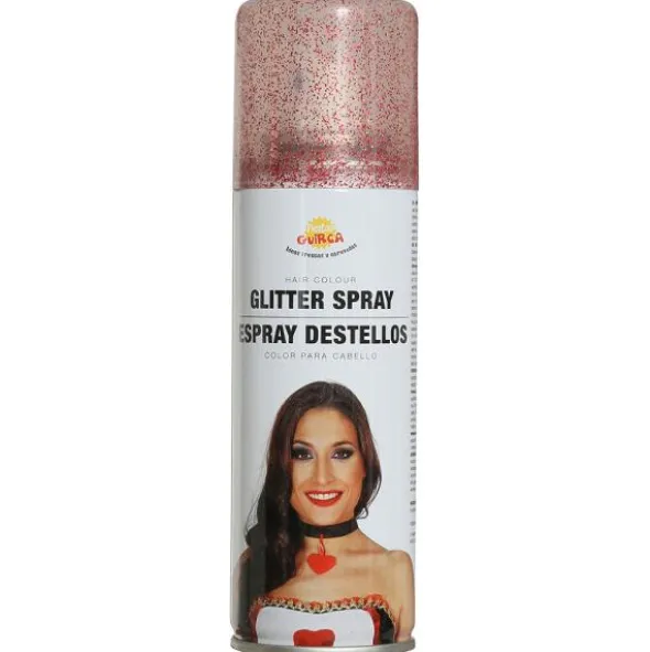 Hårspray Glitter 125 ml (Röd)