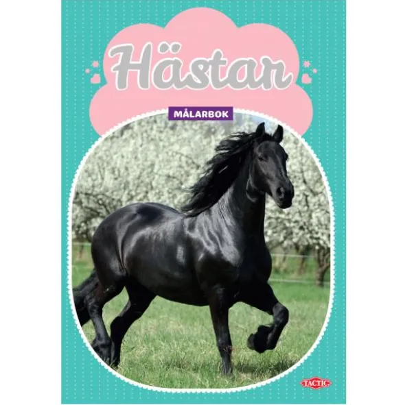 Hästar Målarbok