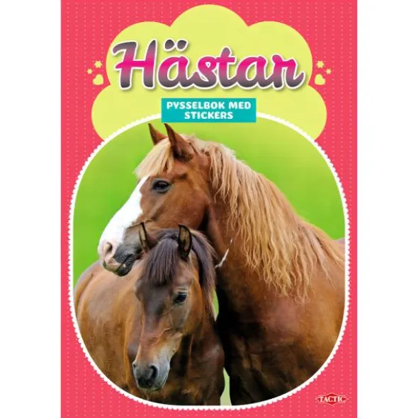 Hästar Pysselbok med Stickers