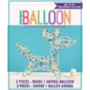 Hund Ballong Transparent med Prickar