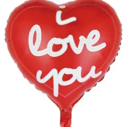I Love You Hjärta Folieballong