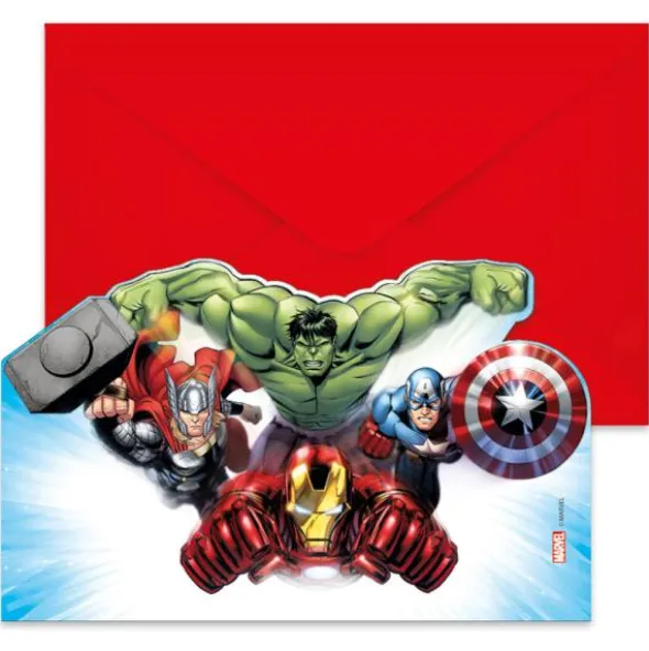 Inbjudningskort Avengers Infinity Stones
