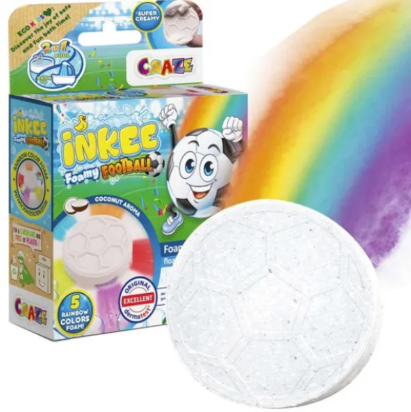 Inkee Bubblande Fotboll Badbomb