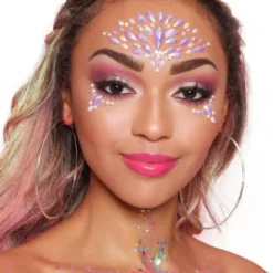 Iridescent Pearl Ansiktssmycken