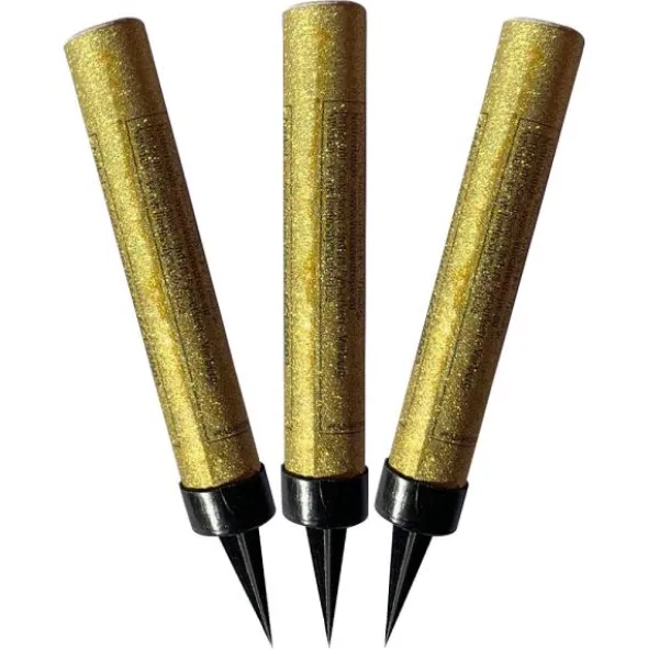 Isfacklor Guld 3-pack