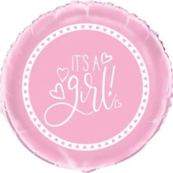 It's A Girl Folieballong
