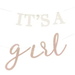 It's A Girl Girlang Hello Baby