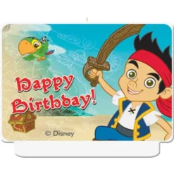 Jake och Piraterna Tårtljus Happy Birthday