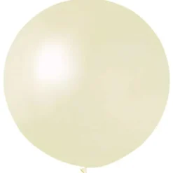 Jätteballong Elfenbensvit