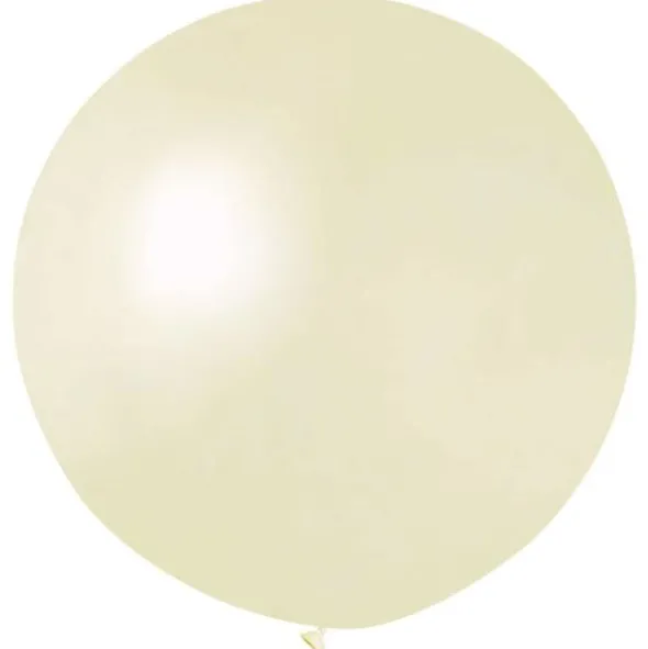 Jätteballong Elfenbensvit