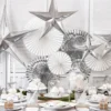 Julstjärna Silver 70 cm