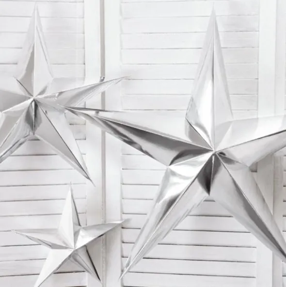 Julstjärna Silver 70 cm