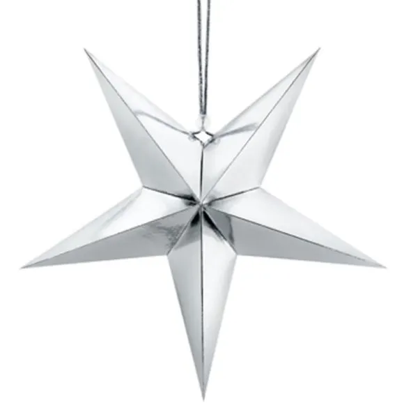 Julstjärna Silver 70 cm