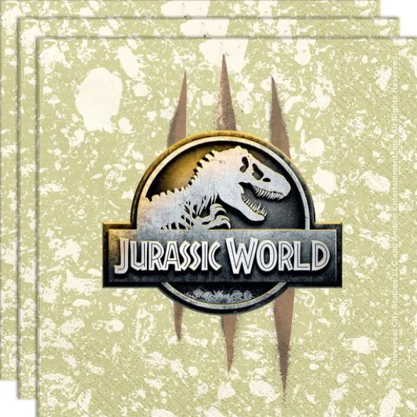 Jurassic World Pappersservetter 20-pack